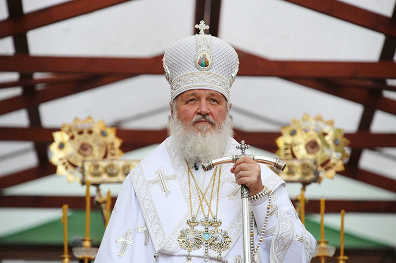 Слово Святейшего Патриарха Кирилла после всенощного бдения в канун праздника Преображения Господня в Псково-Печерском монастыре