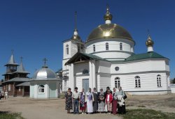 Паломничество в Спасо-Казанский Симанский монастырь г. Остров 4 июля 2010 года