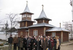 Паломническая поездка в г.Остров к мощам св. великомученика Георгия Победоносца 12 декабря 2009 года