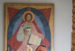 Крестный ход с иконой Спаса Елеазаровского на Талабские острова 12 июля 2014 года