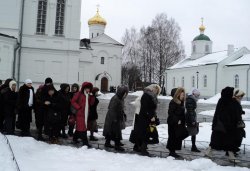 Паломничество в Полоцк 4 января 2012 года