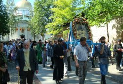 Паломничество в Свято-Успенский Псково-Печерский монастырь, Камно, 1 июля 2012 года