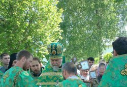 Паломничество в Свято-Успенский Псково-Печерский монастырь, Камно, 1 июля 2012 года