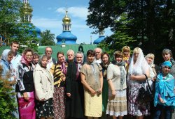 Паломничество в Свято-Успенский Псково-Печерский монастырь, Камно, 1 июля 2012 года