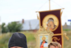 Крестный ход с иконой Спаса Елеазаровского на Талабские острова 12 июля 2012 года. Фоторепортаж Андрея Кокшарова
