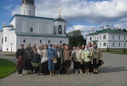Паломничество в Спасо-Елеазаровский монастырь, д.Озера 5 июня 2010 года