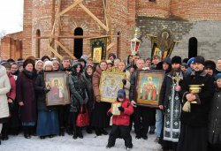 Крестный ход вокруг Пскова 14 марта 2012 года
