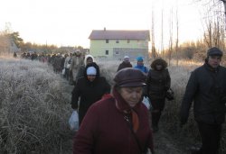 Паломничество в Доможирку в день памяти св. вмц. Параскевы 10 ноября 2011 года