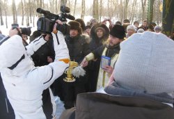 Крестный ход вокруг Пскова 26 января 2012 года