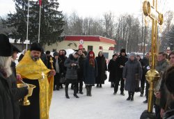 Крестный ход вокруг Пскова 13 февраля 2012 года