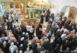 Паломничество в Иоанно-Богословский Крыпецкий монастырь в день памяти Преподобного Саввы Крыпецкого 10 сентября 2010 года
