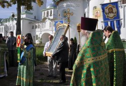 Паломничество в Иоанно-Богословский Крыпецкий монастырь в день памяти Преподобного Саввы Крыпецкого 10 сентября 2010 года