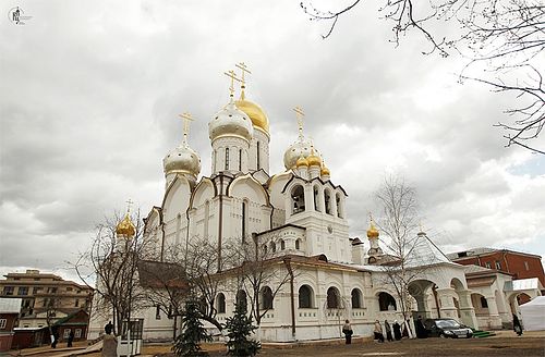 Собор Рождества Богородицы в московском Зачатьевском монастыре